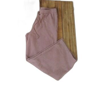 Victoria's Secret Pink Women's Wide Leg Drawstring Lounge Sweatpants Sz Large